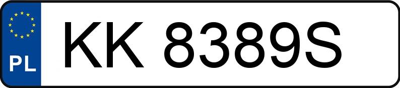 Numer rejestracyjny KK 8389S posiada HYUNDAI KONA - KK8389S
