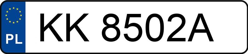 Numer rejestracyjny KK 8502A posiada MERCEDES-BENZ S 320 CDI - KK8502A