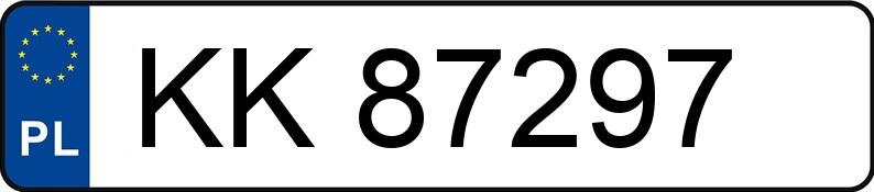 Numer rejestracyjny KK 87297 posiada BMW 320 Diesel Mild Hybrid MR`19 E6d G20 xDrive Steptronic - KK87297