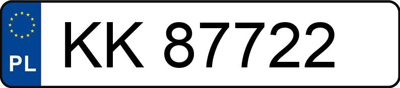 Numer rejestracyjny KK 87722 posiada LAMBORGHINI HURACAN - KK87722 Numer rejestracyjny KK 87722 posiada LAMBORGHINI HURACAN - KK87722