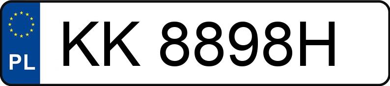 Numer rejestracyjny KK 8898H posiada BMW 220I - KK8898H