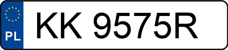 Numer rejestracyjny KK 9575R posiada RENAULT RAFALE - KK9575R
