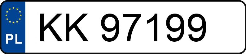 Numer rejestracyjny KK 97199 posiada MERCEDES-BENZ CLA 180 - KK97199 Numer rejestracyjny KK 97199 posiada MERCEDES-BENZ CLA 180 - KK97199