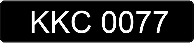 Numer rejestracyjny KKC 0077 posiada FSM-BIELSKO B. POLSKI FIAT 126P 650 - KKC0077