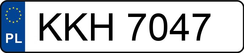 Numer rejestracyjny KKH 7047 posiada TOYOTA CARINA II - KKH7047