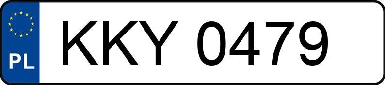 Numer rejestracyjny KKY 0479 posiada YAMAHA Skutery od 50 ccm YP 250 Majesty - KKY0479