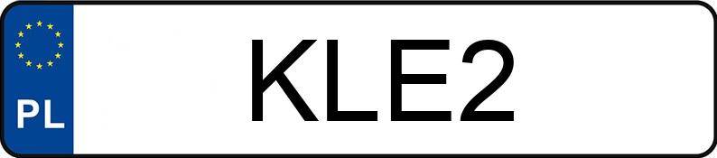 Numer rejestracyjny KLE 2 posiada PLYMOUTH PROWLER - KLE2 Numer rejestracyjny KLE 2 posiada PLYMOUTH PROWLER - KLE2