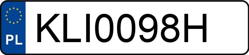 Numer rejestracyjny KLI 0098H posiada MERCEDES-BENZ 316 Sprinter CDI MR`06 E5 3.5t 316 Sprinter CDI MR`06 E5 3.5t - KLI0098H