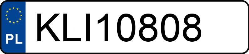 Numer rejestracyjny KLI 10808 posiada  COUPE 2.0 I 16V - KLI10808