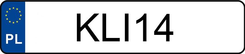 Numer rejestracyjny KLI 14 posiada MERCEDES-BENZ 124 - KLI14 Numer rejestracyjny KLI 14 posiada MERCEDES-BENZ 124 - KLI14