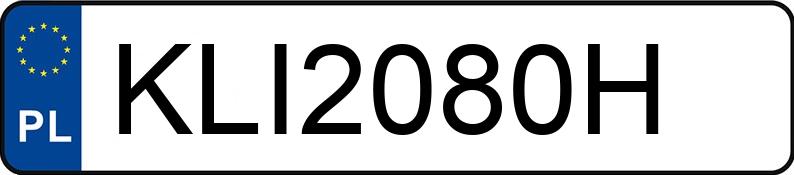 Numer rejestracyjny KLI 2080H posiada BMW M340I - KLI2080H