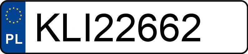 Numer rejestracyjny KLI 22662 posiada AUDI A4 2.0 TDI AVANT - KLI22662