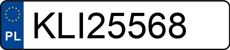Numer rejestracyjny KLI 25568 posiada AUDI A4 AVANT - KLI25568 Numer rejestracyjny KLI 25568 posiada AUDI A4 AVANT - KLI25568