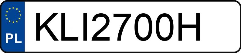 Numer rejestracyjny KLI 2700H posiada BMW 320i MR`22 E6d/e G20 xDrive Steptronic - KLI2700H Numer rejestracyjny KLI 2700H posiada BMW 320i MR`22 E6d/e G20 xDrive Steptronic - KLI2700H