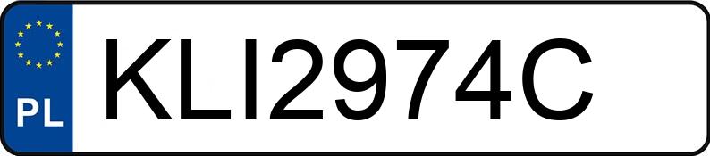Numer rejestracyjny KLI 2974C posiada AUDI A6 - KLI2974C