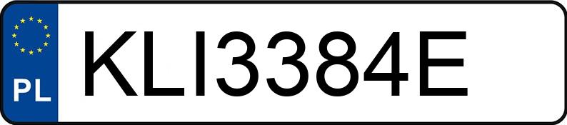 Numer rejestracyjny KLI 3384E posiada VOLVO FH 24A3C - KLI3384E