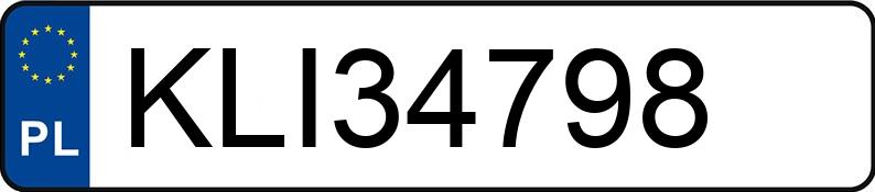 Numer rejestracyjny KLI 34798 posiada OPEL COMBO-C-VAN - KLI34798