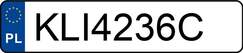Numer rejestracyjny KLI 4236C posiada FORD MONDEO - KLI4236C Numer rejestracyjny KLI 4236C posiada FORD MONDEO - KLI4236C