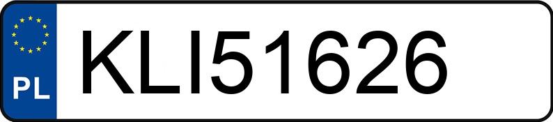 Numer rejestracyjny KLI 51626 posiada OPEL ZAFIRA - KLI51626