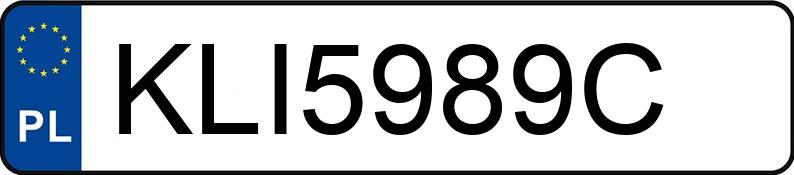 Numer rejestracyjny KLI 5989C posiada AUDI A5 SPORTBACK - KLI5989C Numer rejestracyjny KLI 5989C posiada AUDI A5 SPORTBACK - KLI5989C