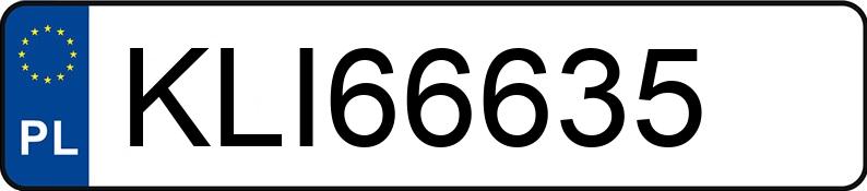 Numer rejestracyjny KLI 66635 posiada BMW 330D - KLI66635