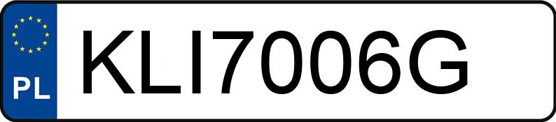 Numer rejestracyjny KLI 7006G posiada OPEL VECTRA - KLI7006G Numer rejestracyjny KLI 7006G posiada OPEL VECTRA - KLI7006G