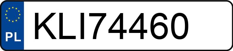 Numer rejestracyjny KLI 74460 posiada KIA SPORTAGE - KLI74460