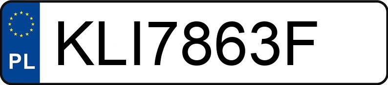 Numer rejestracyjny KLI 7863F posiada AUDI A3 1.9 TDi DPF MR`09 E4 8P Ambiente - KLI7863F