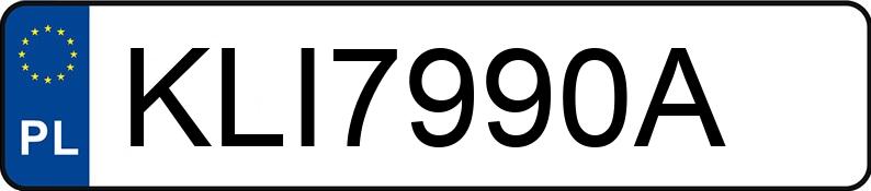 Numer rejestracyjny KLI 7990A posiada VOLKSWAGEN JETTA - KLI7990A