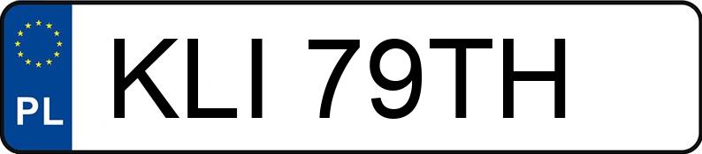 Numer rejestracyjny KLI 79TH posiada RENAULT - KLI79TH Numer rejestracyjny KLI 79TH posiada RENAULT - KLI79TH