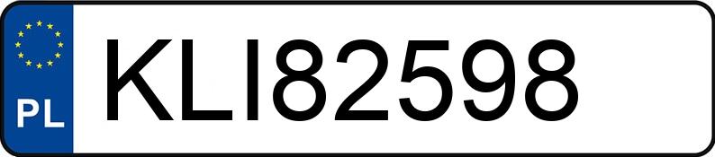 Numer rejestracyjny KLI 82598 posiada BMW 320 D - KLI82598