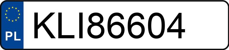 Numer rejestracyjny KLI 86604 posiada VOLKSWAGEN TOURAN - KLI86604 Numer rejestracyjny KLI 86604 posiada VOLKSWAGEN TOURAN - KLI86604