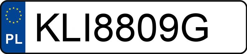 Numer rejestracyjny KLI 8809G posiada AUDI A3 LIMOUSINE - KLI8809G