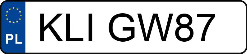 Numer rejestracyjny KLI GW87 posiada URSUS C 335 - KLIGW87