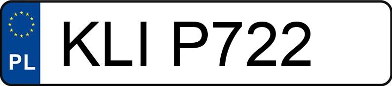 Numer rejestracyjny KLI P722 posiada FIAT PUNTO 1.2 KAT - KLIP722