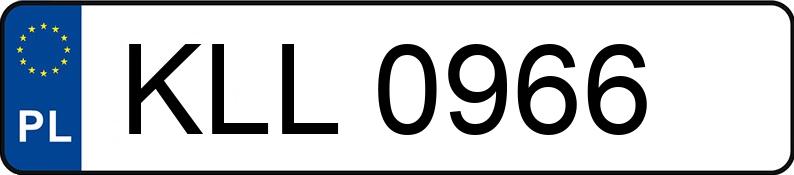 Numer rejestracyjny KLL 0966 posiada FSO-WARSZAWA 125P 1.5 - KLL0966