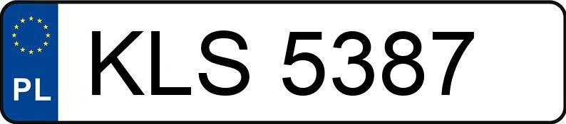 Numer rejestracyjny KLS 5387 posiada WSK 125 - KLS5387