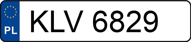 Numer rejestracyjny KLV 6829 posiada URSUS C 360 - KLV6829