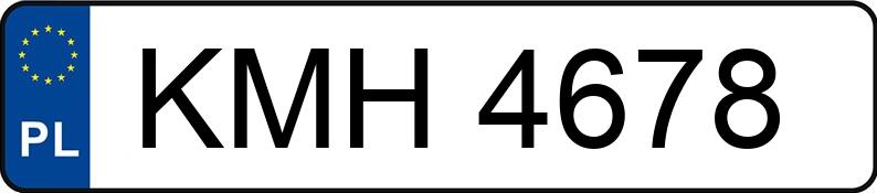 Numer rejestracyjny KMH 4678 posiada MERCEDES-BENZ 124 300D - KMH4678