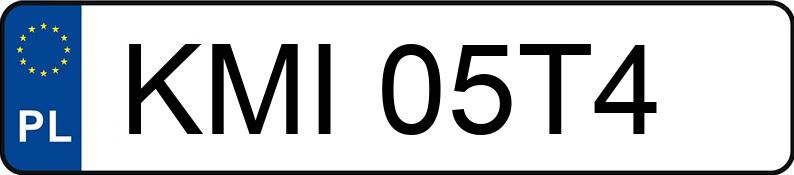 Numer rejestracyjny KMI 05T4 posiada OPEL ASTRA GTC - KMI05T4