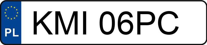 Numer rejestracyjny KMI 06PC posiada VOLKSWAGEN PASSAT - KMI06PC