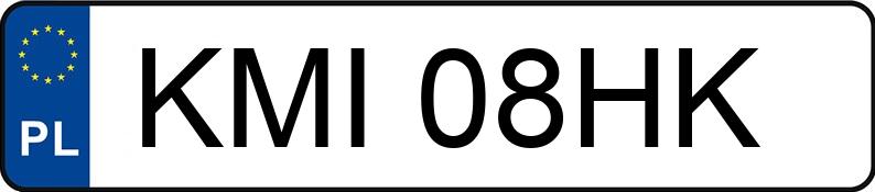 Numer rejestracyjny KMI 08HK posiada VOLKSWAGEN POLO - KMI08HK