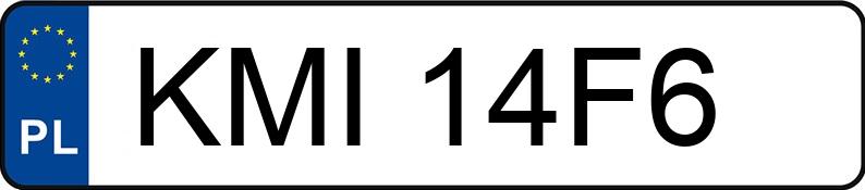 Numer rejestracyjny KMI 14F6 posiada VOLKSWAGEN NEW BEETLE - KMI14F6