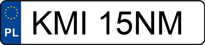 Numer rejestracyjny KMI 15NM posiada CITROEN BERLINGO 1.6HDI90 - KMI15NM Numer rejestracyjny KMI 15NM posiada CITROEN BERLINGO 1.6HDI90 - KMI15NM
