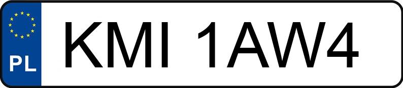 Numer rejestracyjny KMI 1AW4 posiada SEAT LEON - KMI1AW4 Numer rejestracyjny KMI 1AW4 posiada SEAT LEON - KMI1AW4