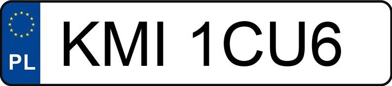 Numer rejestracyjny KMI 1CU6 posiada AUDI Q3 TDI MR`11 E5 8U Q3 TDI MR`11 E5 8U - KMI1CU6