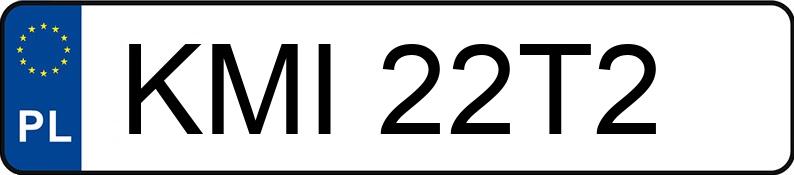 Numer rejestracyjny KMI 22T2 posiada PEUGEOT 208 - KMI22T2 Numer rejestracyjny KMI 22T2 posiada PEUGEOT 208 - KMI22T2