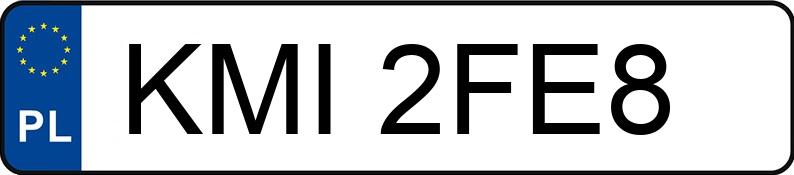 Numer rejestracyjny KMI 2FE8 posiada VOLKSWAGEN Golf VII 1.4 TSI MR`12 E6 Comfortline BMT - KMI2FE8