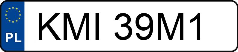Numer rejestracyjny KMI 39M1 posiada RENAULT MODUS - KMI39M1 Numer rejestracyjny KMI 39M1 posiada RENAULT MODUS - KMI39M1