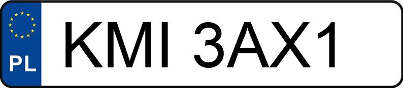 Numer rejestracyjny KMI 3AX1 posiada MERCEDES-BENZ E 270 CDI - KMI3AX1